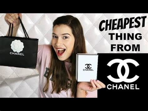 cheap chanel accessories|cheapest thing on chanel website.